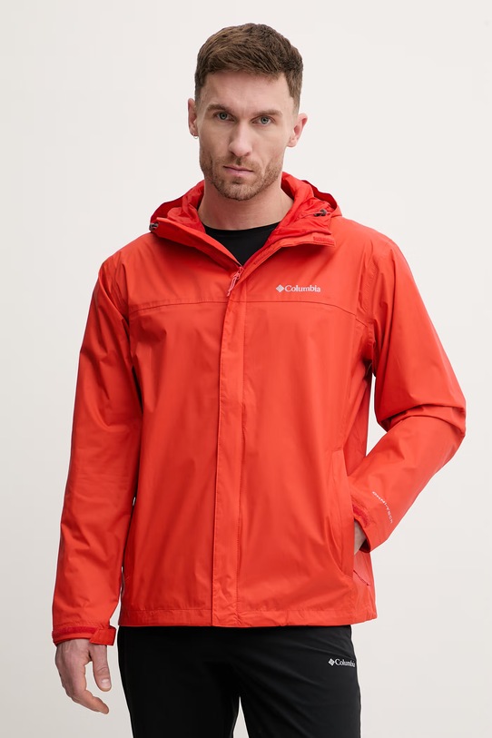 Columbia kurtka outdoorowa Watertight II bez kaptura czerwony 1533898