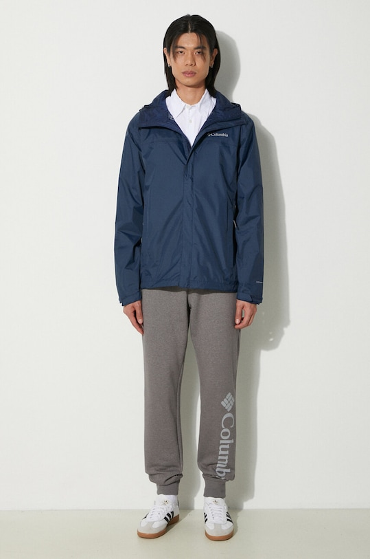 Columbia geacă outdoor Watertight II 1533898 bleumarin SS25
