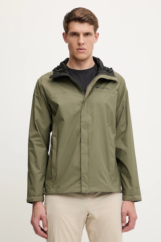 Columbia giacca da esterno Watertight II non isolato verde 1533898