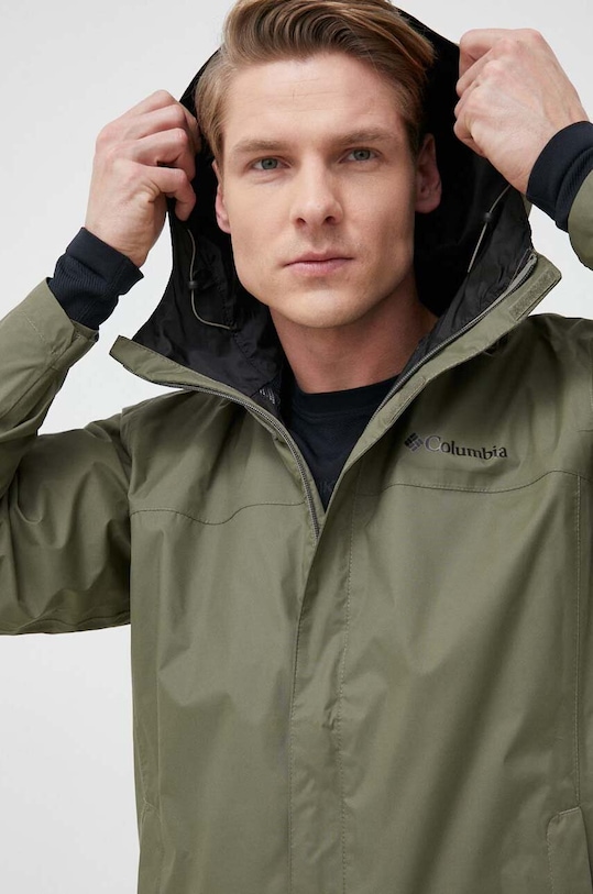 Outdoorová bunda Columbia Watertight II nezateplené zelená 1533898