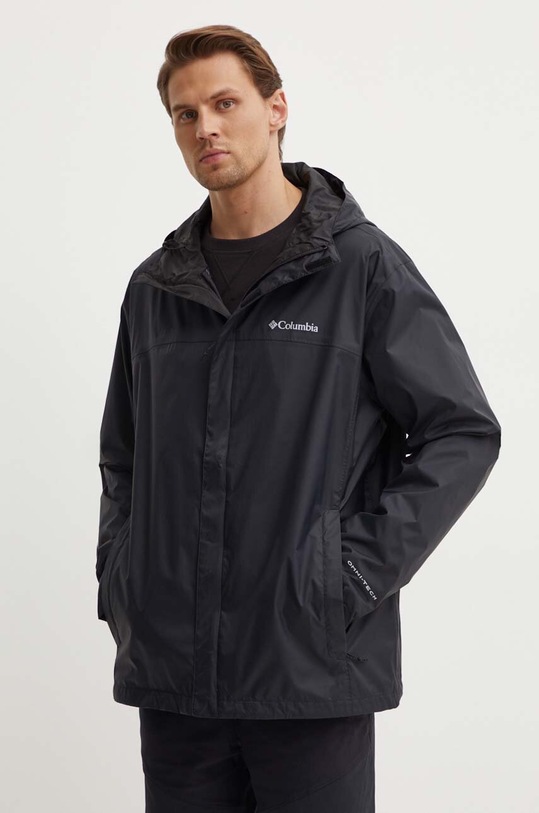 Columbia szabadidős kabát Watertight II nem szigetelt fekete 1533898