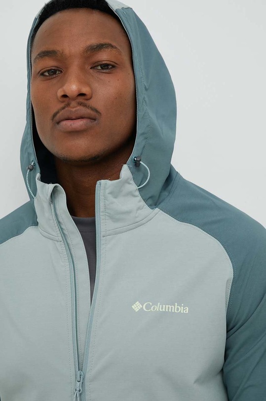 Oblečení Nepromokavá bunda Columbia Panther Creek 1840711 tyrkysová