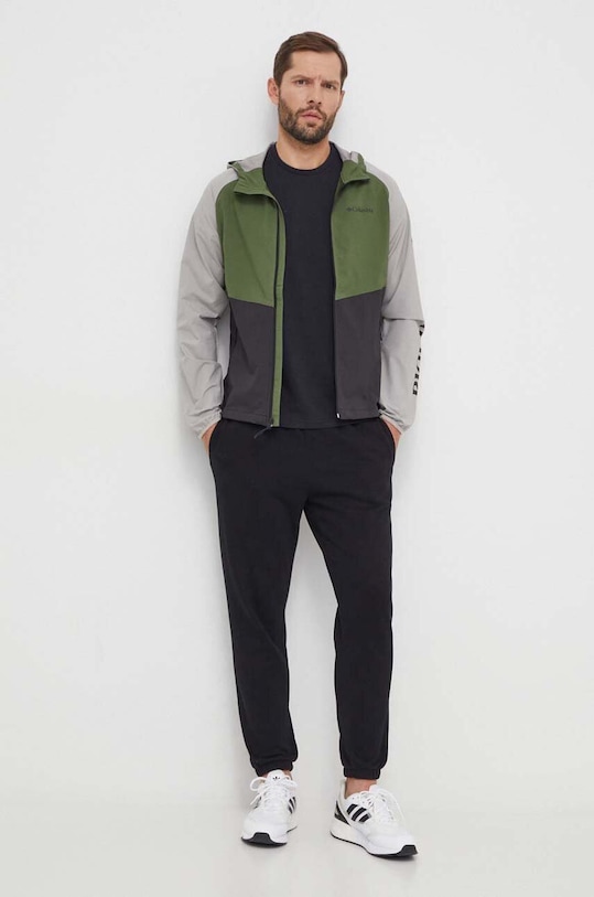 Columbia geacă de ploaie Columbia Panther Creek 1840711 verde SS24