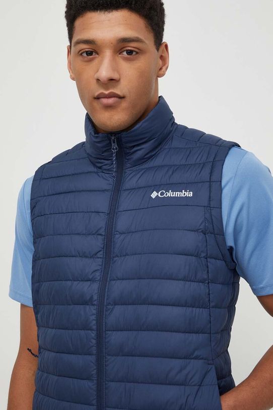 Športová vesta Columbia Silver Falls tmavomodrá 2034515