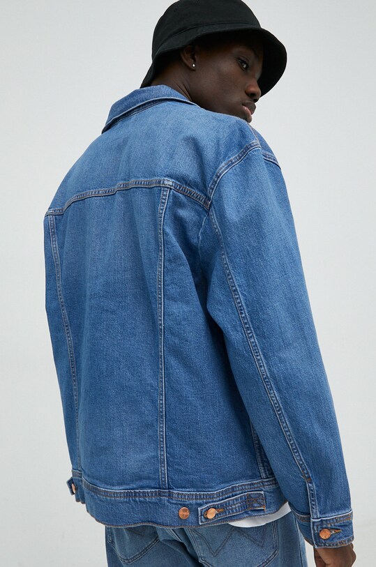 Abbigliamento Wrangler giacca di jeans W459DNY96 blu