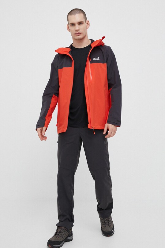 Jack Wolfskin kurtka Go Hike 1114051 czerwony SS23