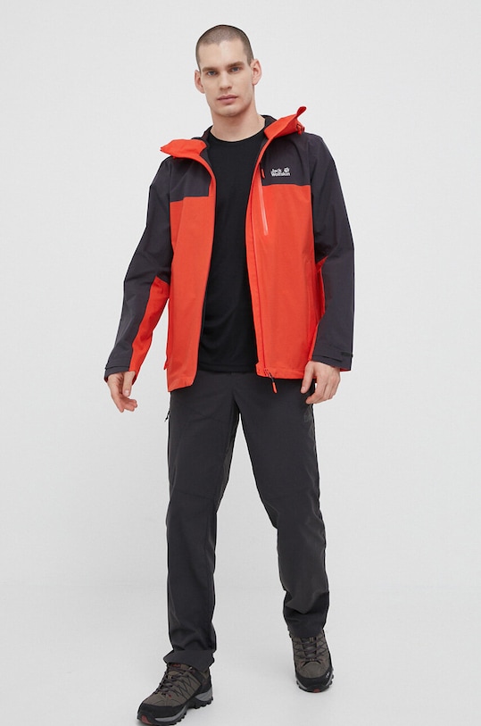 Jack Wolfskin geaca Go Hike 1114051 rosu SS23