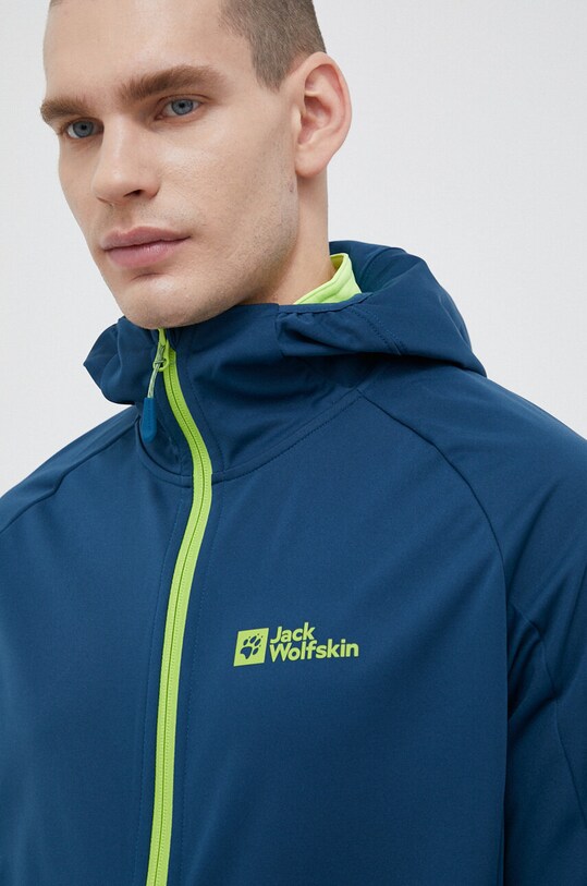 Куртка outdoor Jack Wolfskin Feldberg Hoody блакитний 1306922