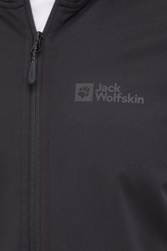 Μπουφάν Jack Wolfskin Feldberg Hoody 1306922 μαύρο