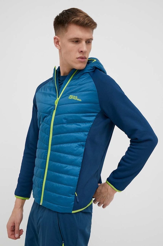 Спортно яке Jack Wolfskin Routeburn Pro Hybrid лека изолация син 1710511