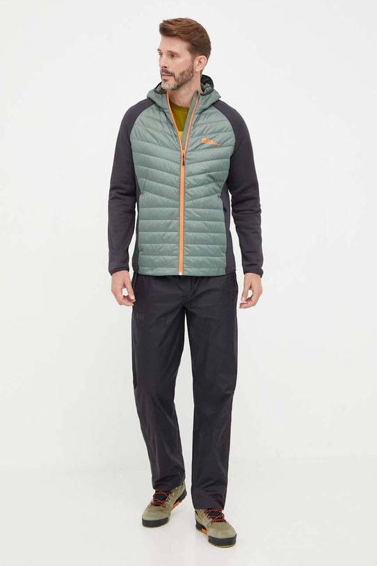 Спортивна куртка Jack Wolfskin Routeburn Pro Hybrid 1710511 зелений AW23