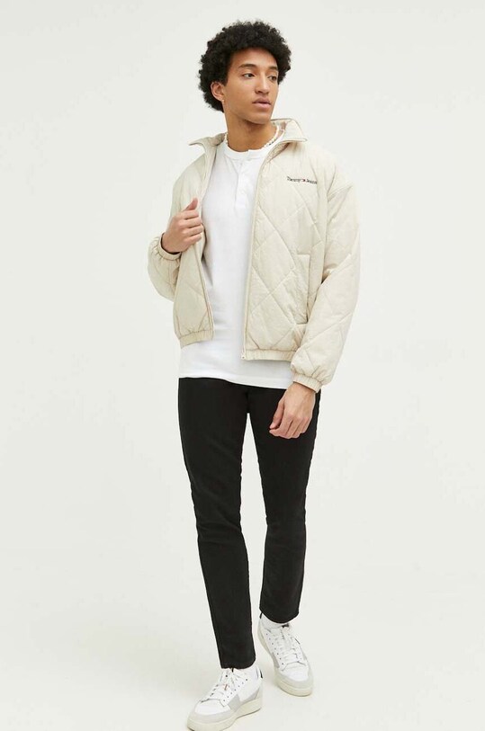 Bunda Tommy Jeans DM0DM15915.PPYX béžová SS23
