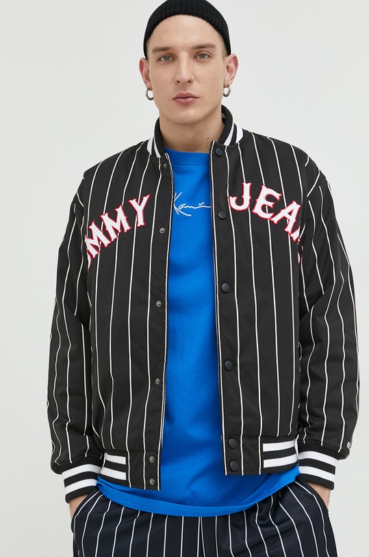 Tommy Jeans kurtka bomber DM0DM15917.PPYX czarny SS23