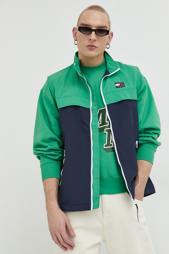 Tommy Jeans vesta cu captuseala bleumarin DM0DM15914.PPYX