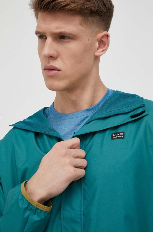 Îmbrăcăminte New Balance geaca de ploaie All Terrain MJ31507VDA verde