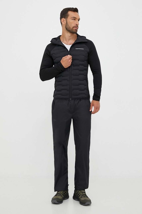 Sportovní bunda Peak Performance Argon Hybrid G78858 černá SS24