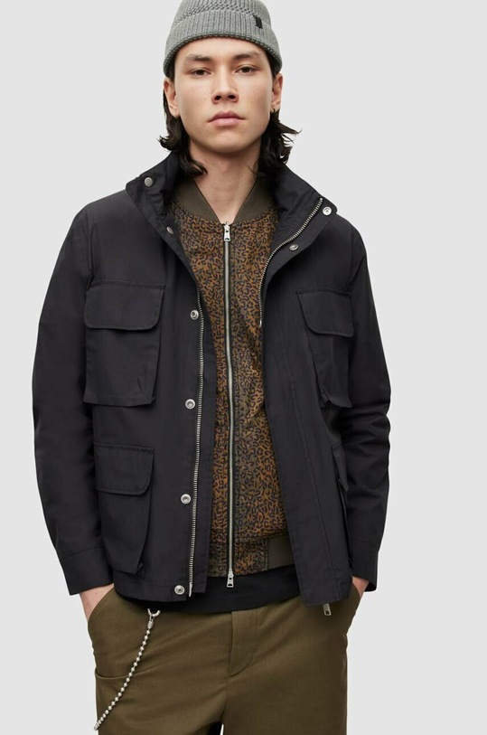 AllSaints kurtka MASO LIGHT TECH JACK nieocieplane czarny MJ156Y