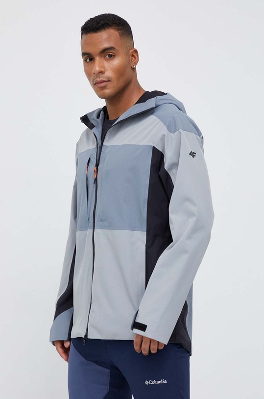 4F szabadidős kabát szürke 4FSS23TTJAM078