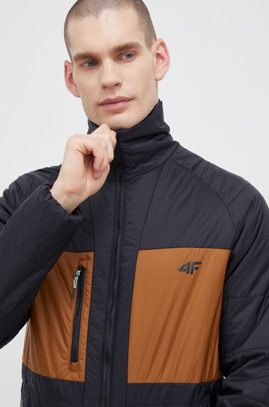Sportovní bunda 4F černá 4FSS23TDJAM053