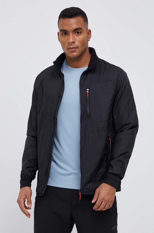 Sportovní bunda 4F přechodné černá 4FSS23TDJAM054