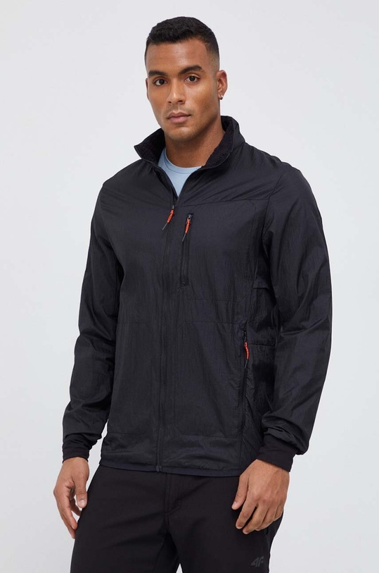 Sportovní bunda 4F černá 4FSS23TDJAM054