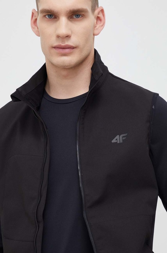 4F bezrękawnik sportowy czarny 4FSS23TSOFM050
