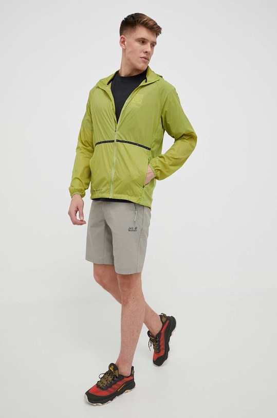 4F kurtka do biegania 4FSS23TTJAM086 zielony SS23