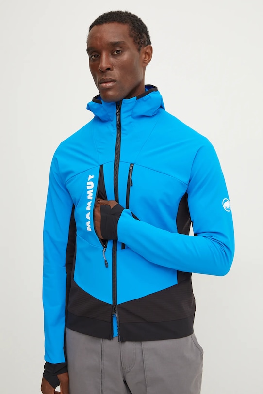 Outdoorová bunda Mammut Aenergy SO Hybrid nezateplené modrá 1011.01920