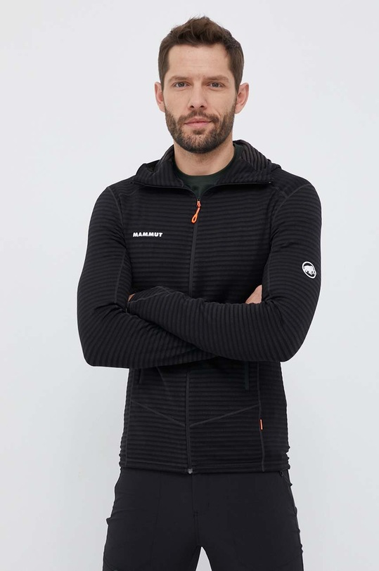 Mammut bluza sportowa Taiss Light z kapturem czarny 1014.04530