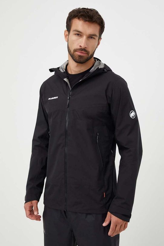 Куртка outdoor Mammut Convey Tour HS с капюшоном чёрный 1010.27841