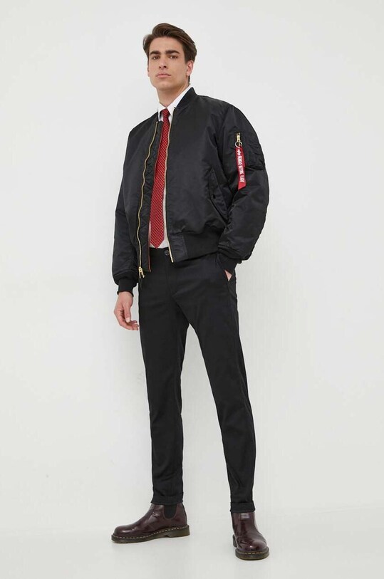 Îmbrăcăminte Alpha Industries geacă bomber MA-1 100101.03 negru