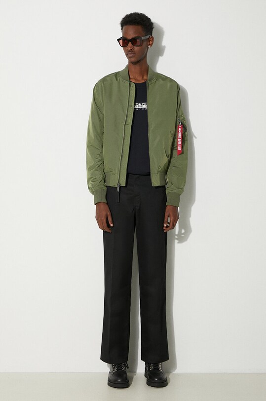 Bunda Alpha Industries MA-1 TT 191103.01 zelená SS23
