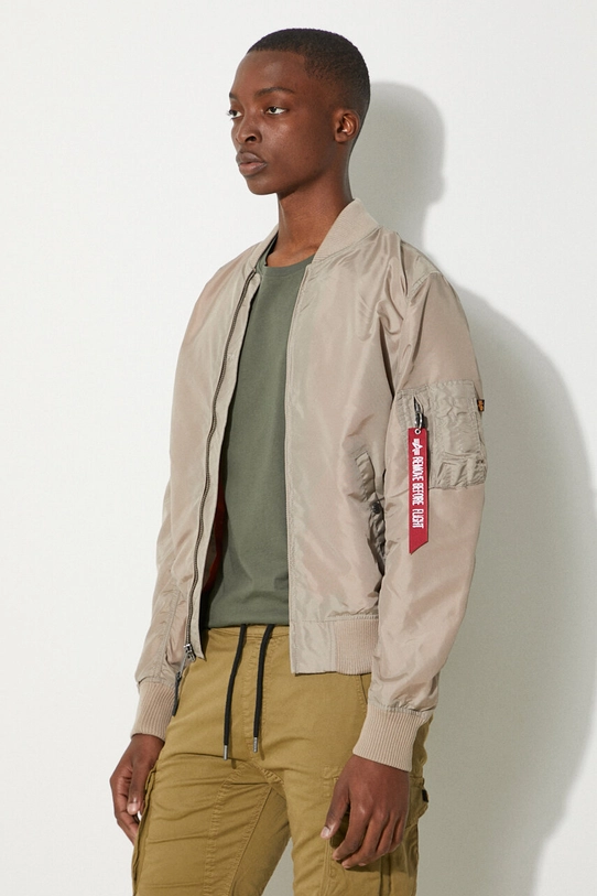 Alpha Industries bomber jacket beige 191103.679