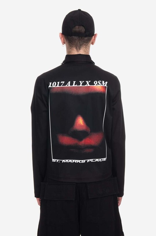 Clothing 1017 ALYX 9SM jacket Printed Long Sleeve AAMSH0210FA01 black