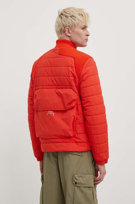 Odzież A-COLD-WALL* kurtka Asymmetric Padded Jacket ACWMO154 czerwony