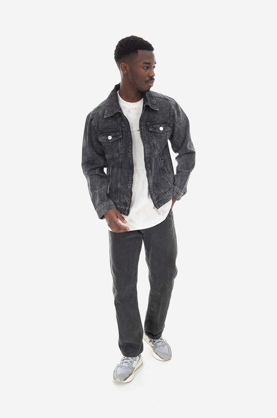 Джинсовая куртка Han Kjøbenhavn Zip Denim Jacket M.132523 чёрный SS23