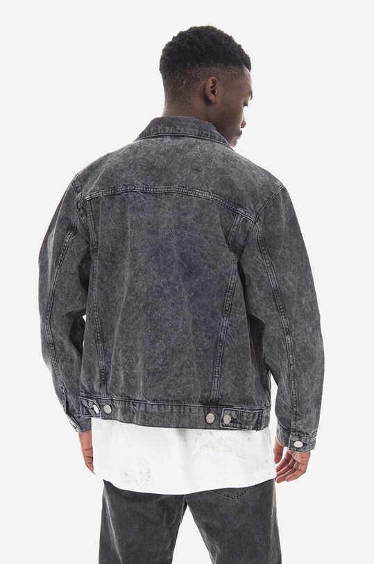 Oblečenie Rifľová bunda Han Kjøbenhavn Zip Denim Jacket M-132523-212 M.132523 čierna