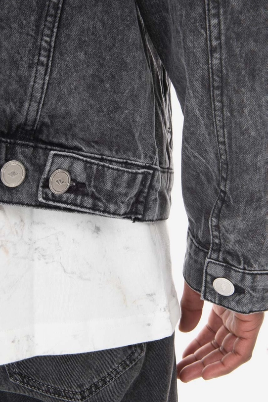 Han Kjøbenhavn geacă din denim Zip Denim Jacket M.132523 negru