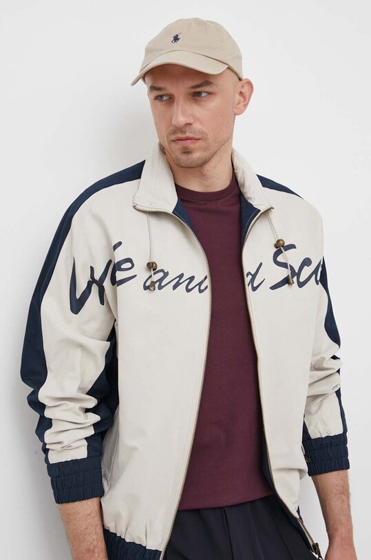 Lyle & Scott geaca cu captuseala bleumarin JK1830V.W949