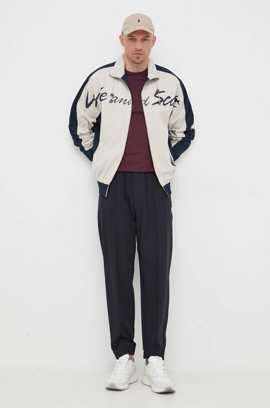 Lyle & Scott kurtka JK1830V.W949 granatowy SS23