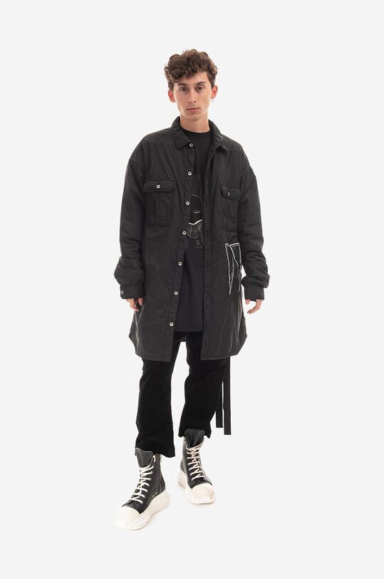 Rick Owens parka DU02B4753.NDEH1.BLACK black SS23