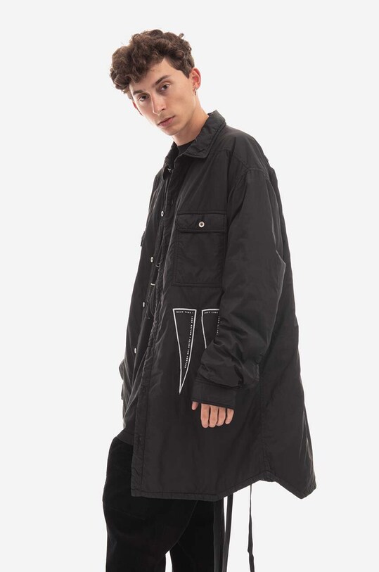 Rick Owens parka DU02B4753.NDEH1.BLACK