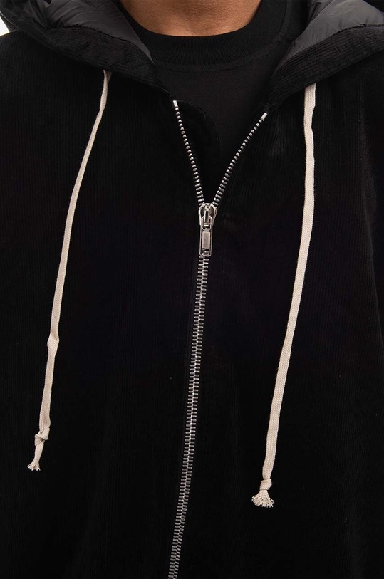 Rick Owens jacket Front Peter black DU02B4790.VS.BLACK