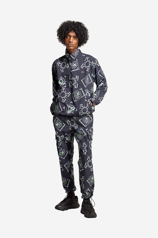 adidas Originals jacket Adventure Allover Print Archive HR3503 black SS23