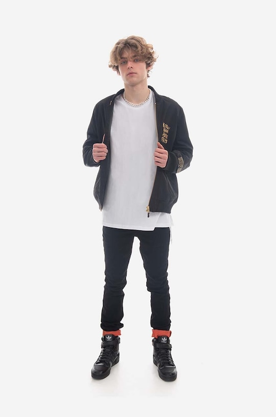 KSUBI kurtka bomber MRHC22JK01 czarny SS23