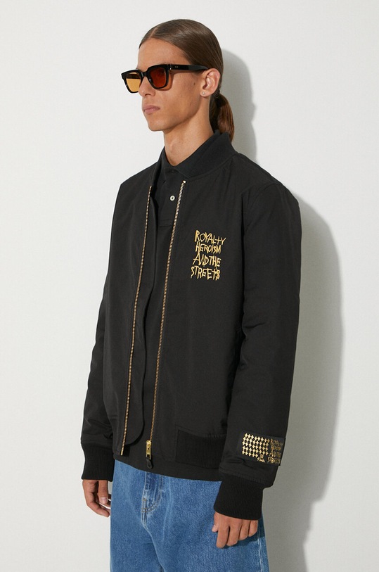 KSUBI bomber jacket black MRHC22JK01