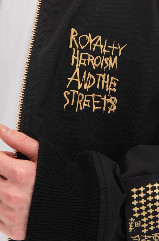 KSUBI kurtka bomber MRHC22JK01 czarny