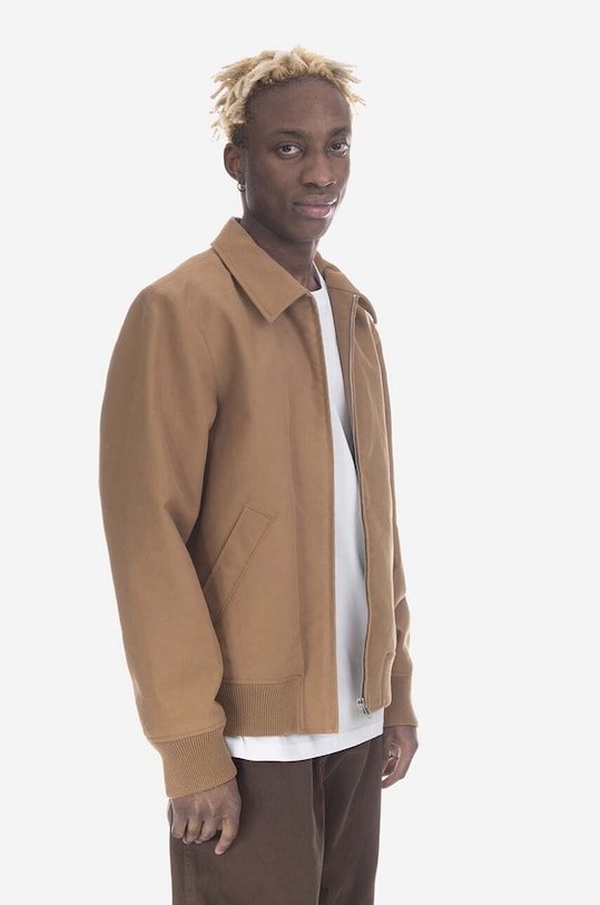 A.P.C. jacket Blouson Gilles brown COFCS.H02706