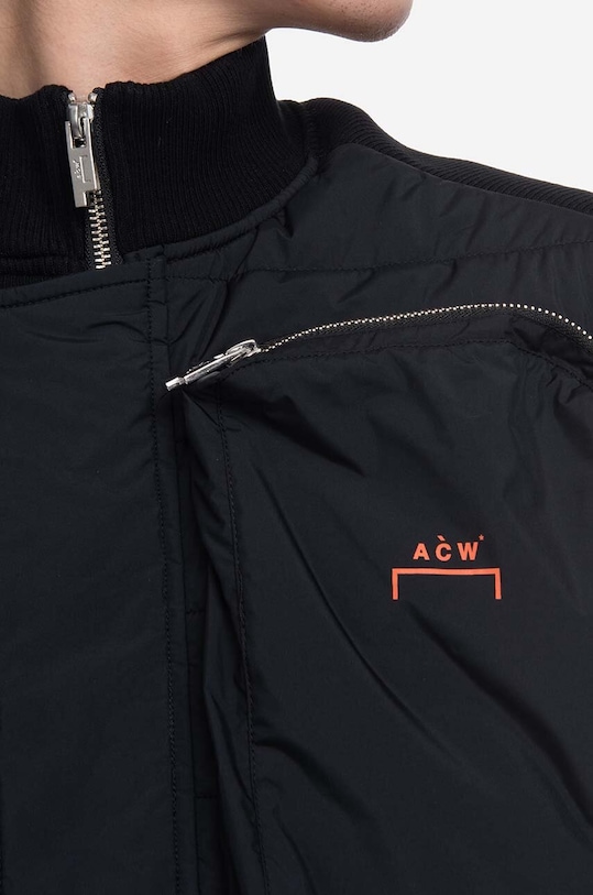 A-COLD-WALL* bezrękawnik Asymmetric Padded Gilet czarny ACWMO142