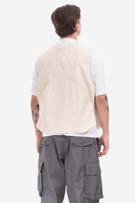 Clothing Engineered Garments vest 23S1C002.CT203 beige